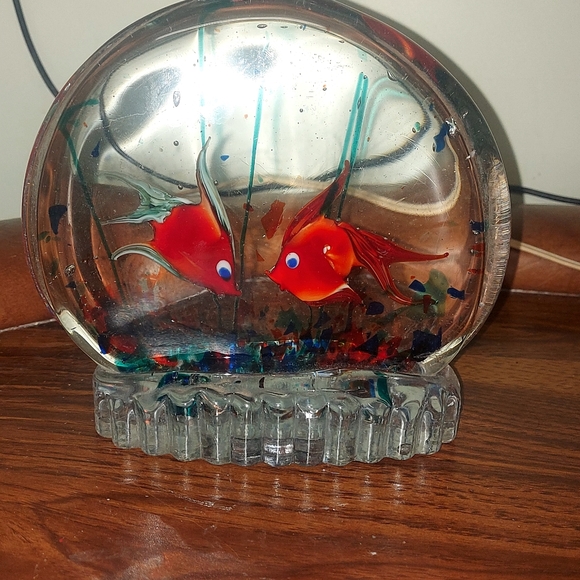 Vintage Murano Glass Aquarium - Picture 2 of 3